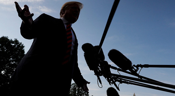 US President Donald Trump